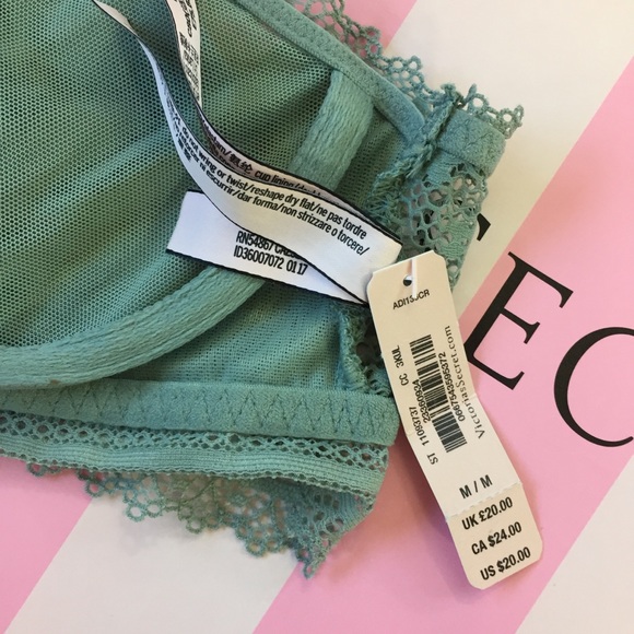Victoria’s Secret Green Lacey Bralette - Picture 6 of 7